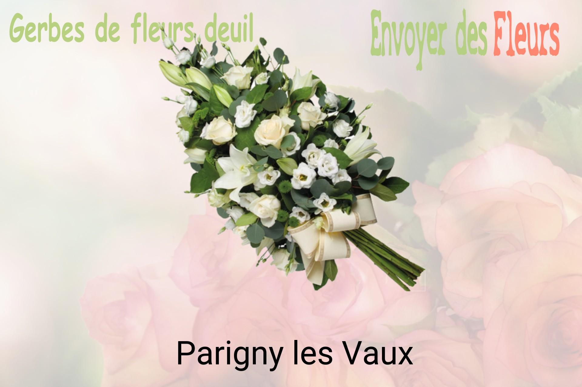 Gerbe de fleurs de deuil livrée à Parigny-les-Vaux